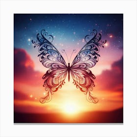 Butterfly - Butterfly Stock Videos & Royalty-Free Footage 13 Canvas Print