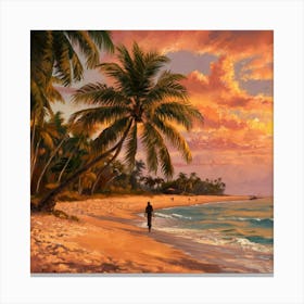 A Stunning Tropical Landscape Painting Featuring M Hyrrhro1r1e Mfc Ojamsg Dp3ytaxthgrsthfmnegmg Canvas Print