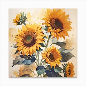 Sunflowers Canvas Print