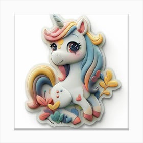 Unicorn 491 Canvas Print