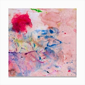 Abstract Watercolor Painting 4 Canvas Print