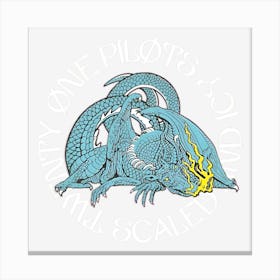 Scaledandicy Dragon Canvas Print