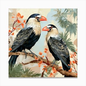 Bird In Nature Crested Caracara 3 Canvas Print