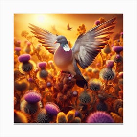 Pigeon Heaven Canvas Print