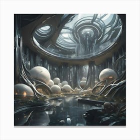 Future Synthesis 8 Canvas Print