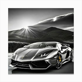 Lamborghini 60 Canvas Print