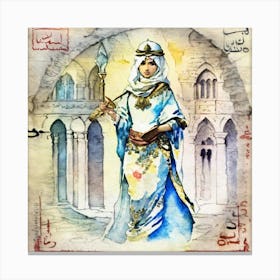 Egyptian Queen Canvas Print