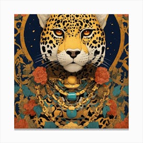 Leopard Print Canvas Print