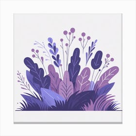 Bushes of Grass Canvas Print