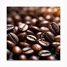 Coffee Beans 122 Canvas Print