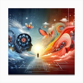 Psychedelic Painting 2 Canvas Print