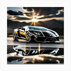 Lamborghini 50 Canvas Print