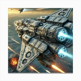 Cryoshard Bomber Heavy Armor Canvas Print