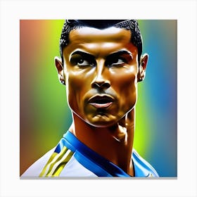 Cristiano Ronaldo 1 Canvas Print