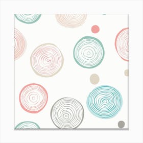 Circles Canvas Print