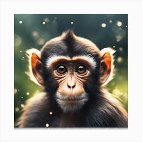 Chimpanzee 10 Canvas Print