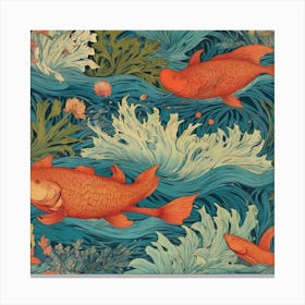 Koi Fish 1 Canvas Print