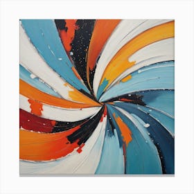 Abstract Swirl Canvas Print