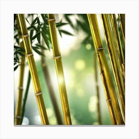 Bamboo Stock Photos & Royalty-Free Footage Canvas Print