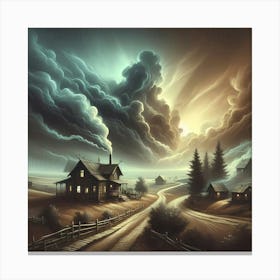 Stormy Day Canvas Print