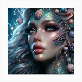 Mermaid 105 Canvas Print
