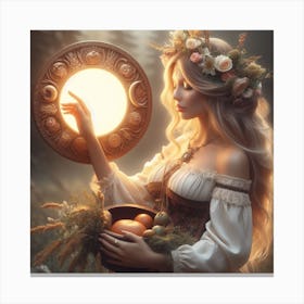 Wyrd Woman Canvas Print