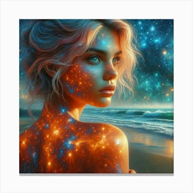 Starry Night 4 Canvas Print