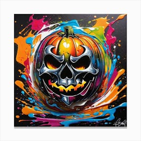 Halloween Pumpkin 1 Canvas Print