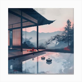 Asian House 1 Canvas Print