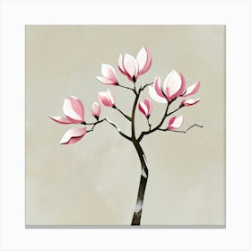 Magnolia tree Canvas Print