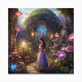 Cinderella Canvas Print