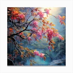 Blossoming Tree Canvas Print