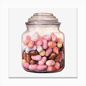 Candy Jar 8 Canvas Print