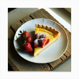 Lemon Tart 1 Canvas Print