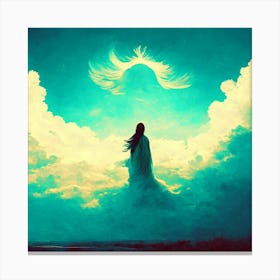 Angel In The Sky 3 Canvas Print
