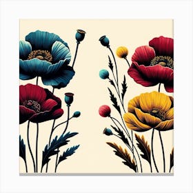 Poppies 7 Canvas Print