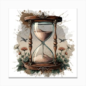 Hourglass Canvas Print