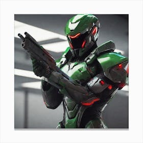 Halo 7 5 Canvas Print