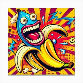 Pop Banana Canvas Print