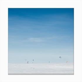 Snow Kite Canvas Print