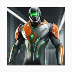 Futuristic Man 28 Canvas Print