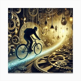 Time Travel Concept Art Canvas Print