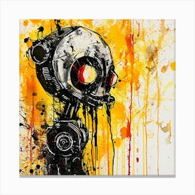 Robot 17 Canvas Print