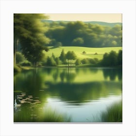 Landscape Painting 226 Canvas Print