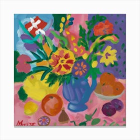 Flowers In A Vase 17 Canvas Print