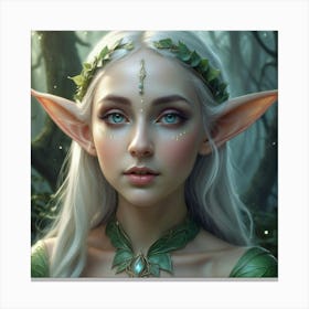 Elf Girl 5 Canvas Print