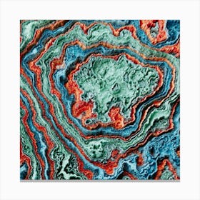 Agate Canvas Print