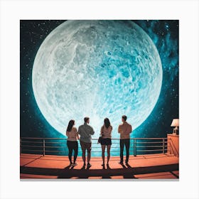 Full Moon 20 Canvas Print