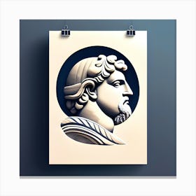 Portrait Of Aphrodite Canvas Print