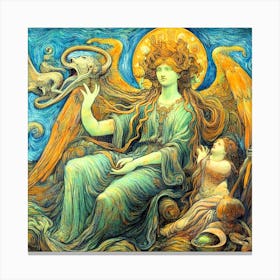 Angels And Demons 4 Canvas Print